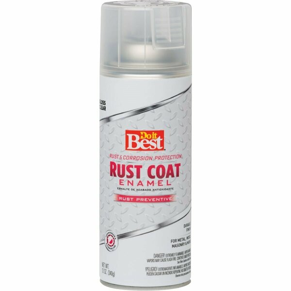 All-Source Rust Coat Gloss Clear 12 Oz. Anti-Rust Spray Paint 203536D